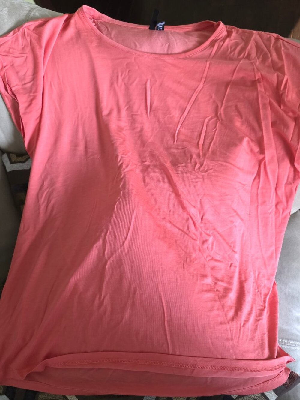 Vero Moda lightweight coral tee, sz XL